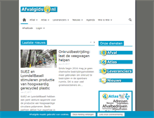 Tablet Screenshot of afvalgids.nl